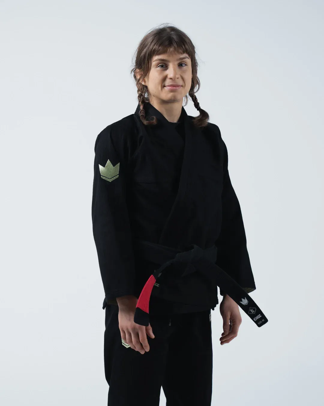 The ONE V2  Women's Jiu Jitsu Gi - Black - Image 9