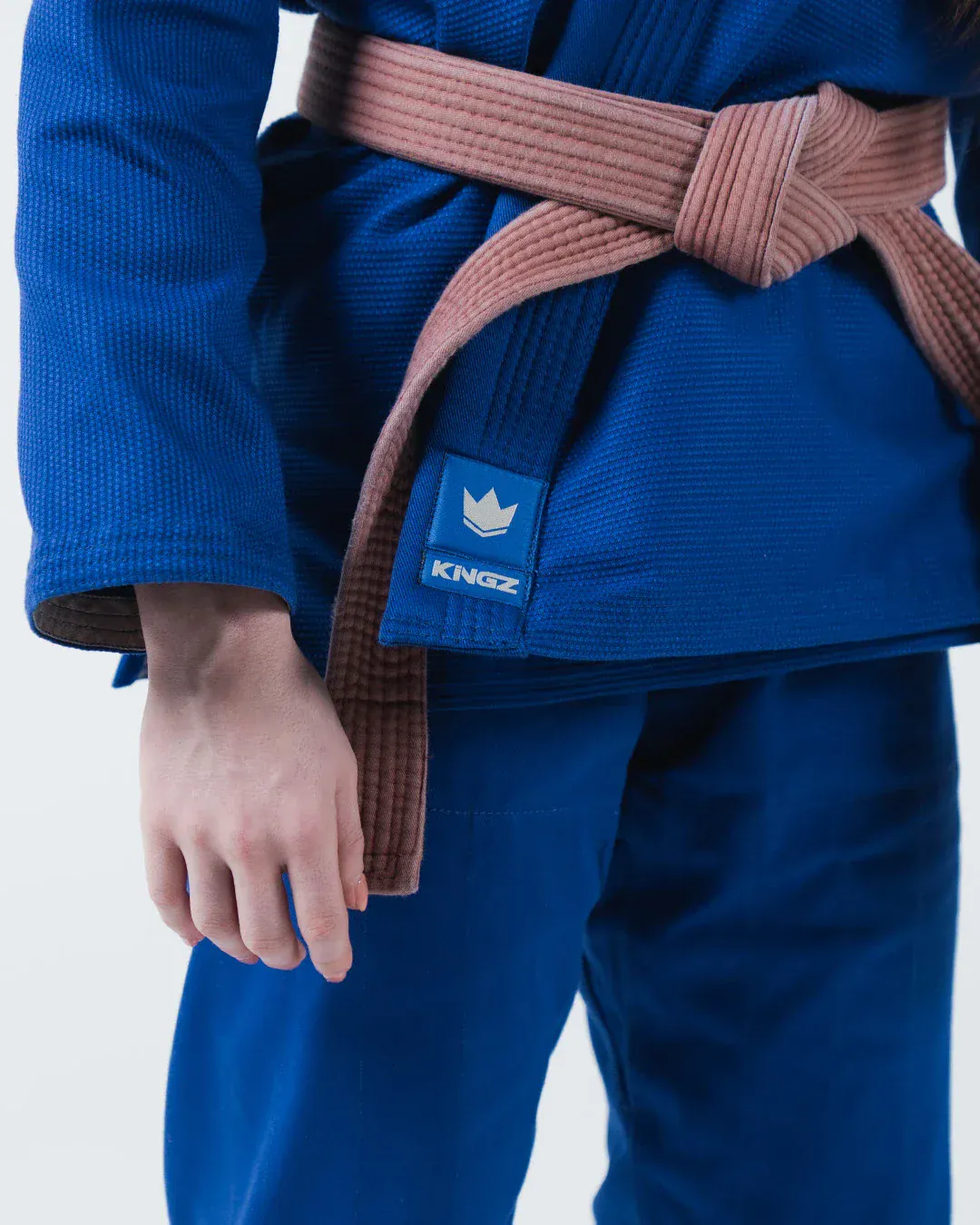The ONE V2  Women's Jiu Jitsu Gi - Blue - Image 10