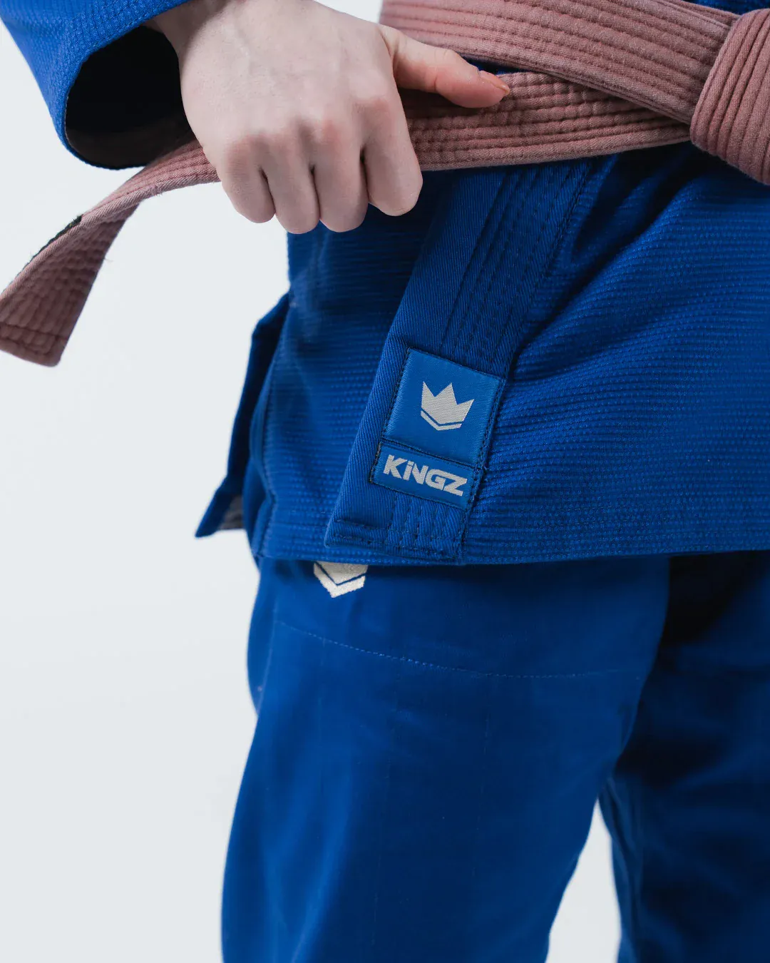 The ONE V2  Women's Jiu Jitsu Gi - Blue - Image 15