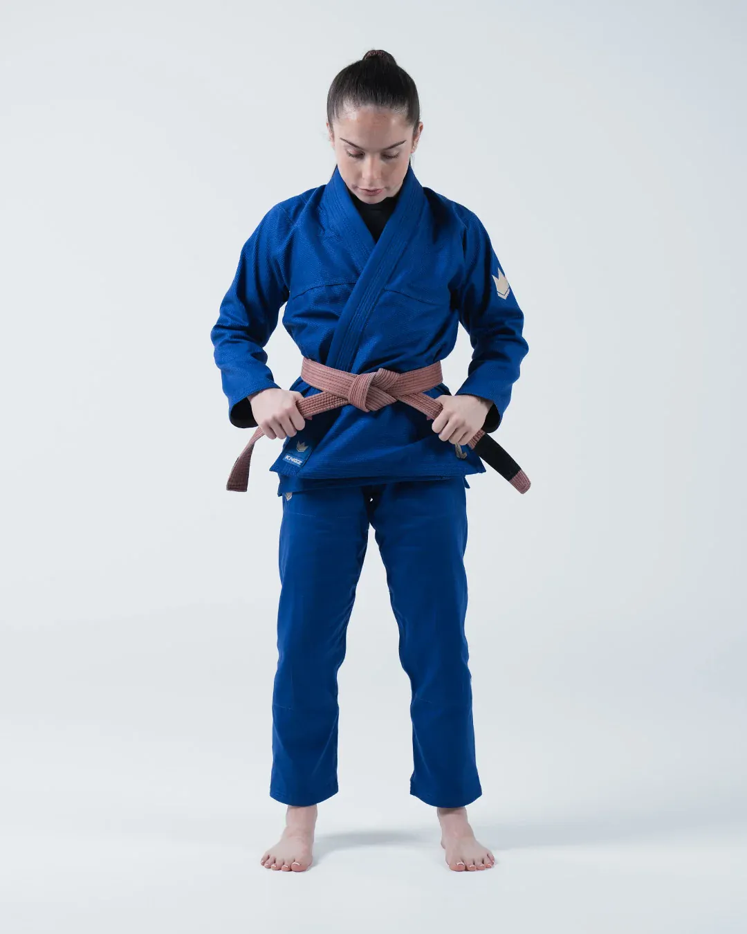 The ONE V2  Women's Jiu Jitsu Gi - Blue - Image 19
