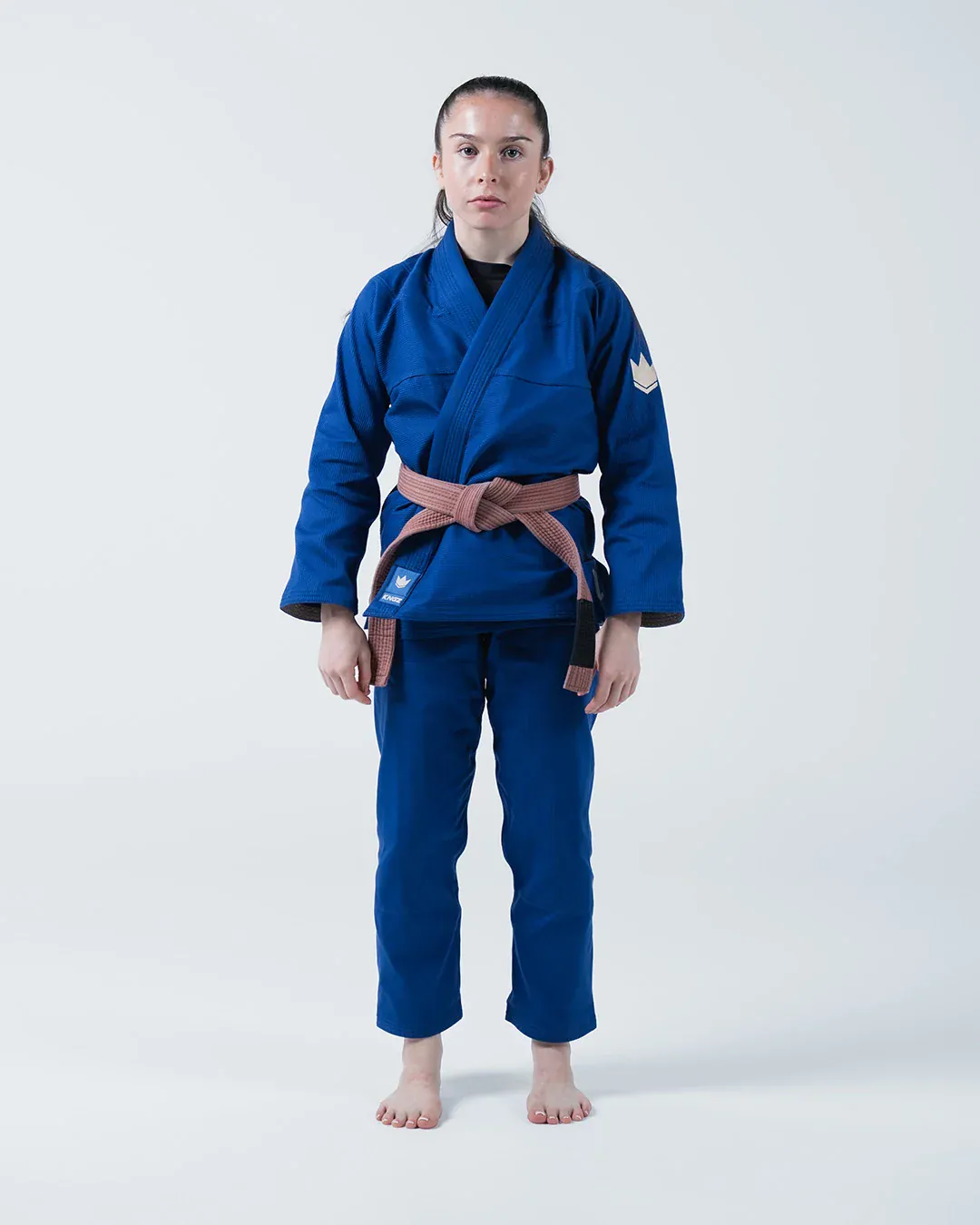 The ONE V2  Women's Jiu Jitsu Gi - Blue - Image 3