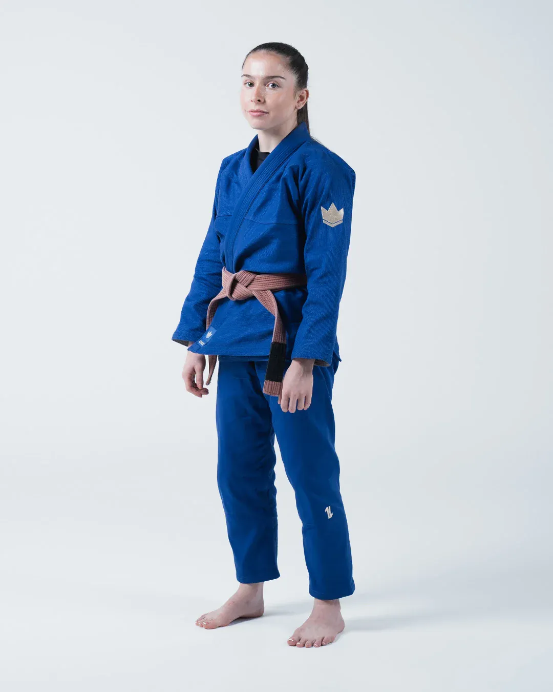 The ONE V2  Women's Jiu Jitsu Gi - Blue - Image 4