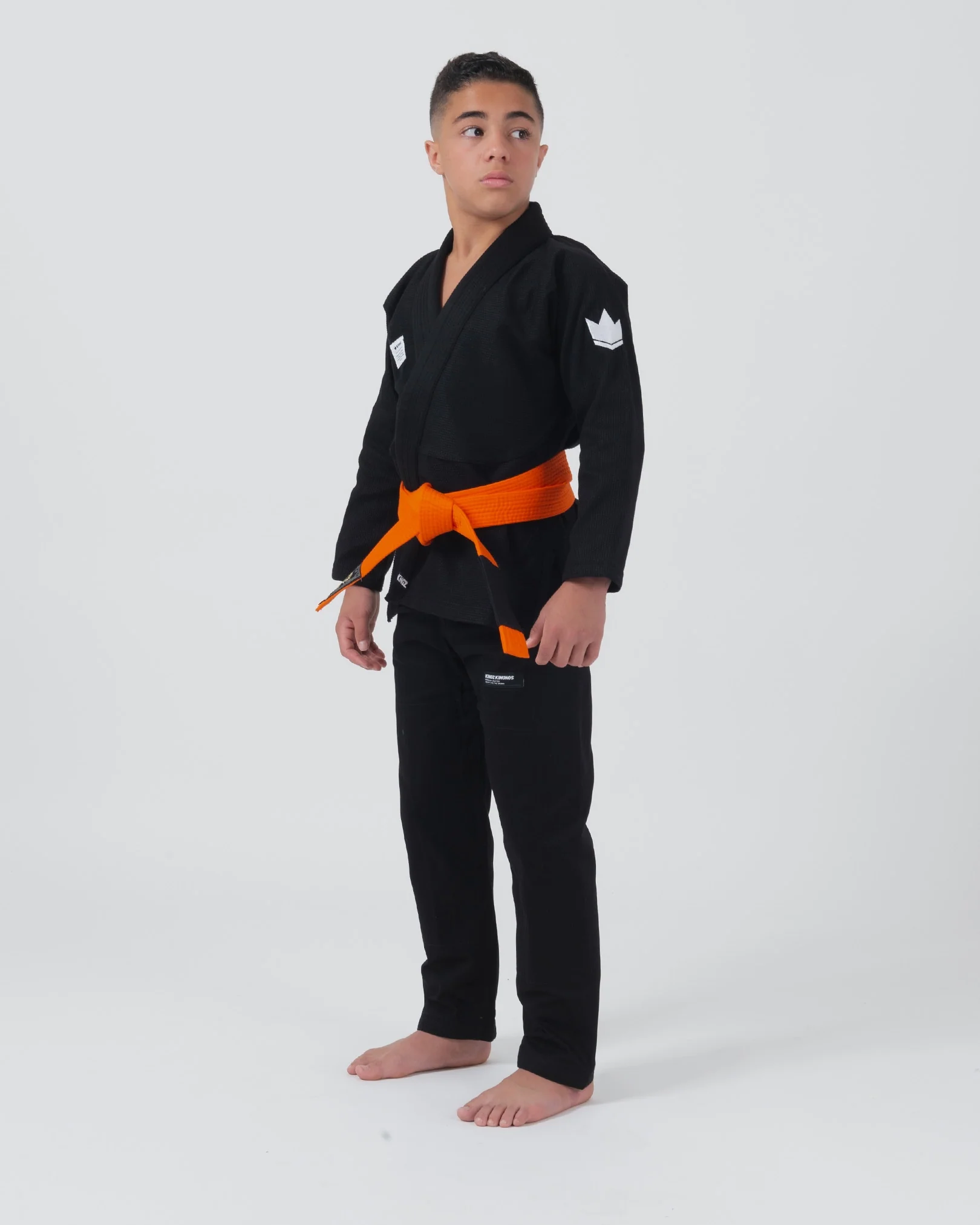 Kore V2 Youth Jiu Jitsu Gi - Black - Image 4