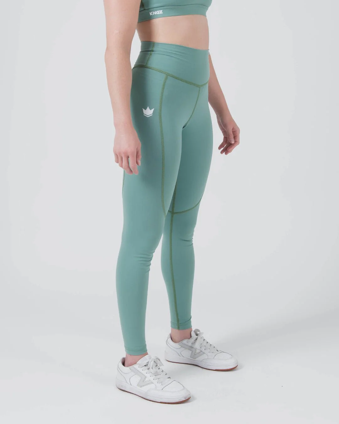 Kore Women's Grappling Spats - Green - Image 4