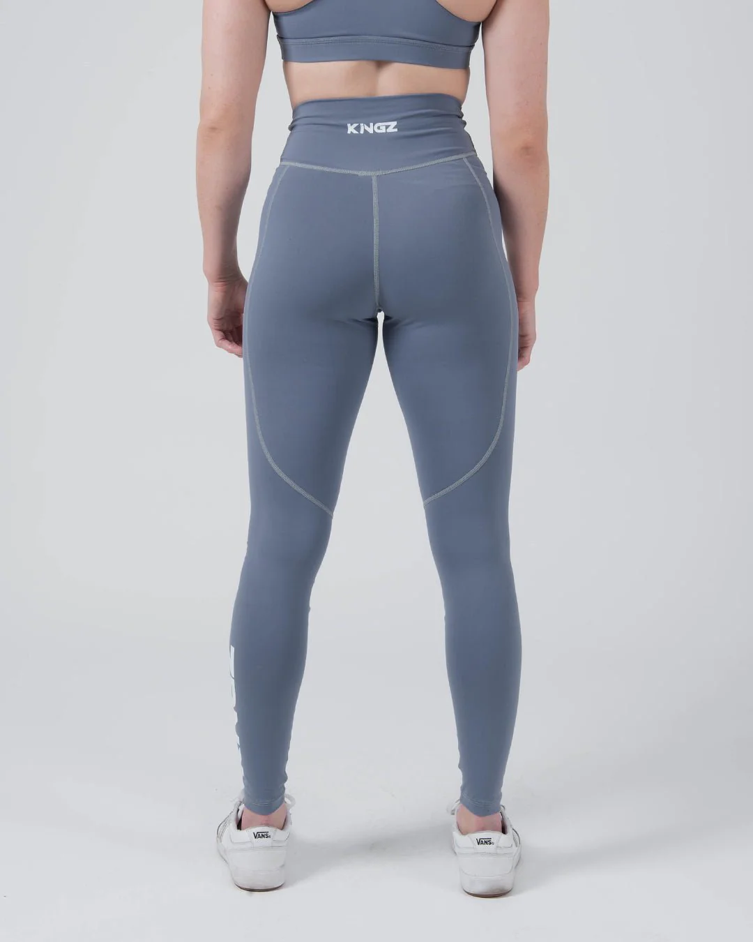 Kore Women's Grappling Spats - Smoke Blue - Image 3