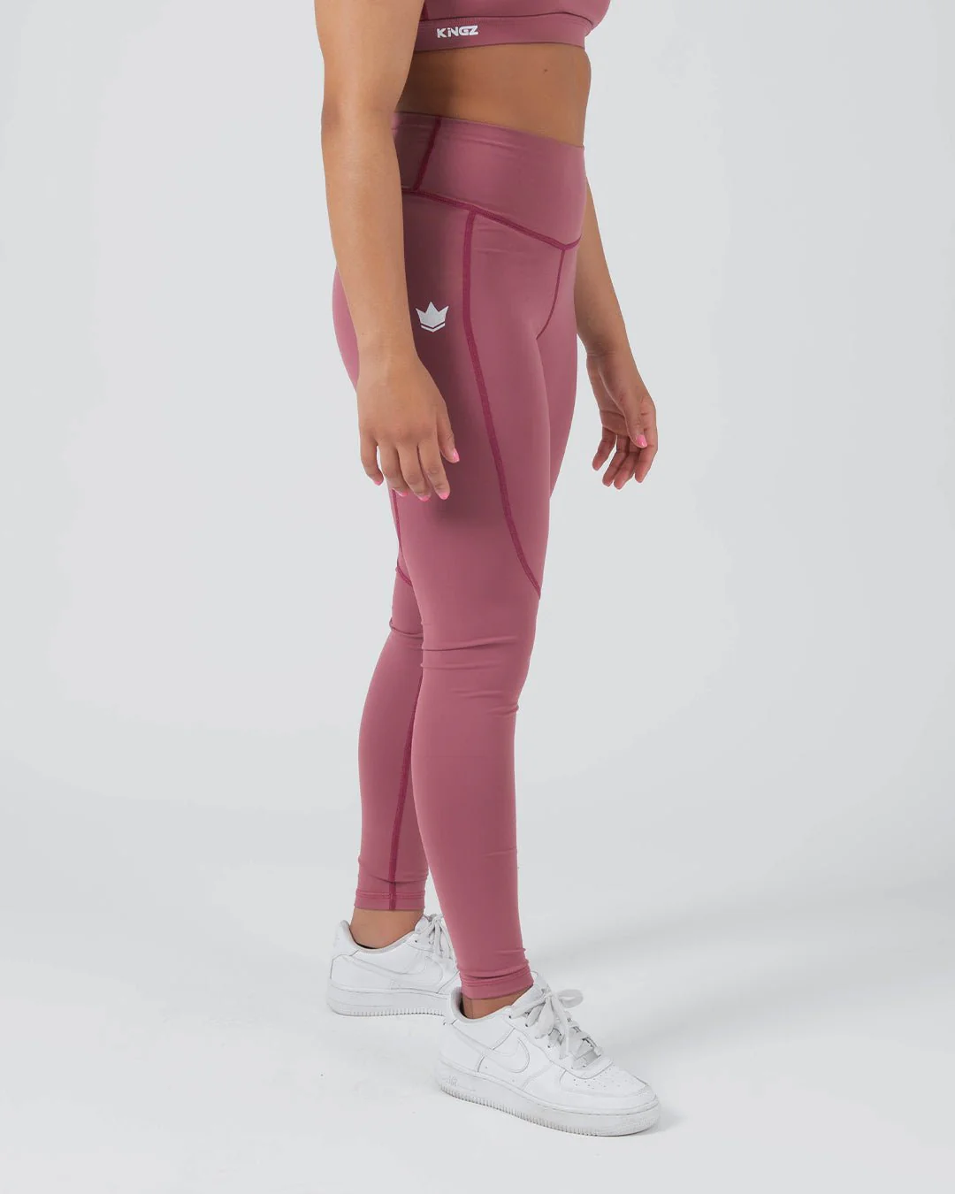 Kore Women's Grappling Spats - Red - Image 4