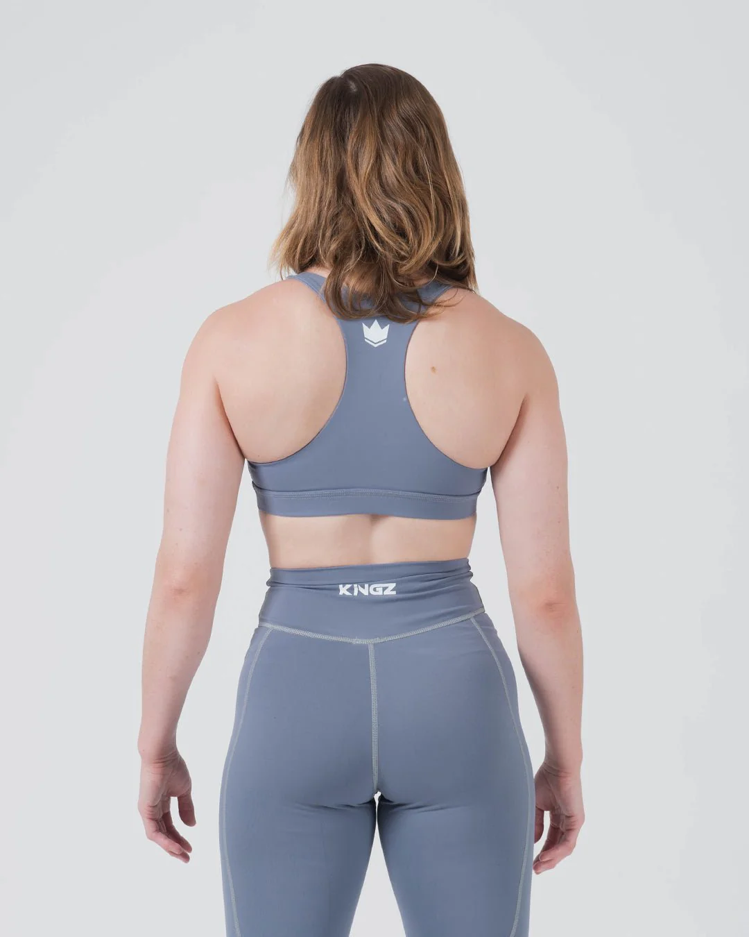 Kore Women's Sports Bra - Smoke Blue - Image 5