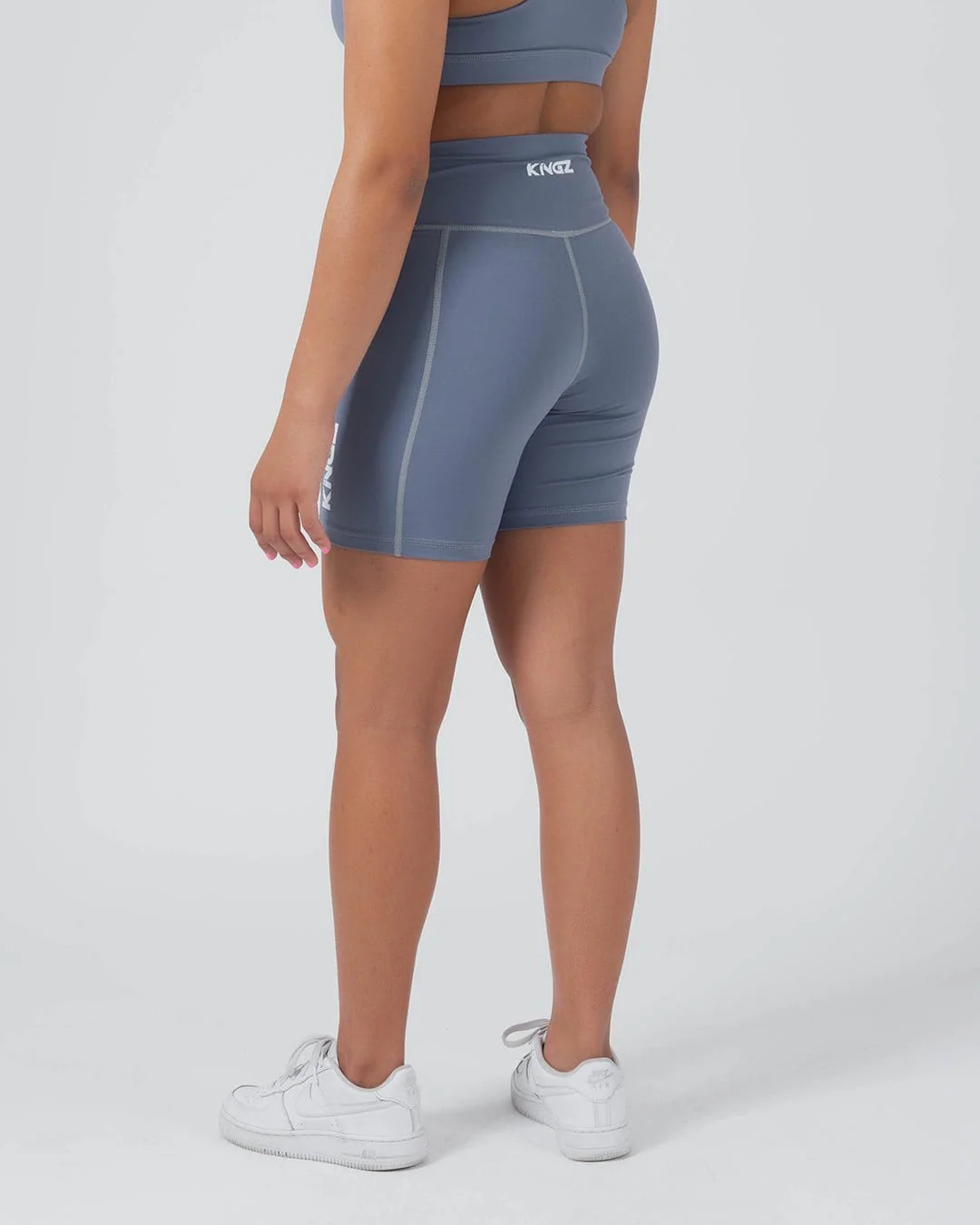 Kore Women's Training Shorts - Smoke Blue - Image 3