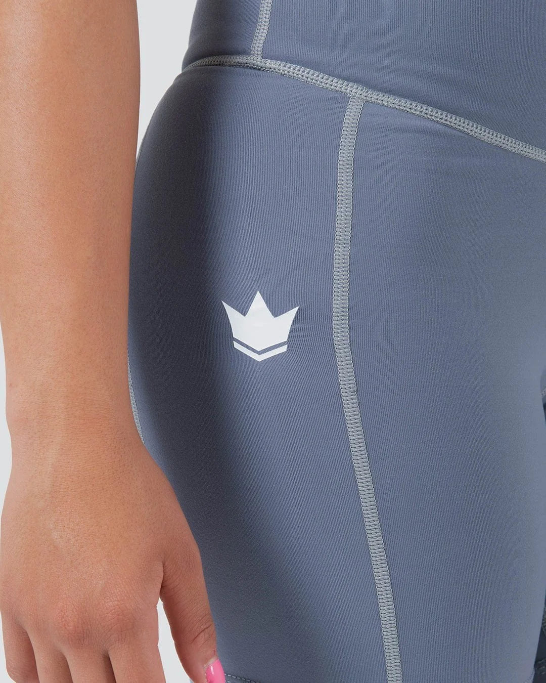 Kore Women's Training Shorts - Smoke Blue - Image 6