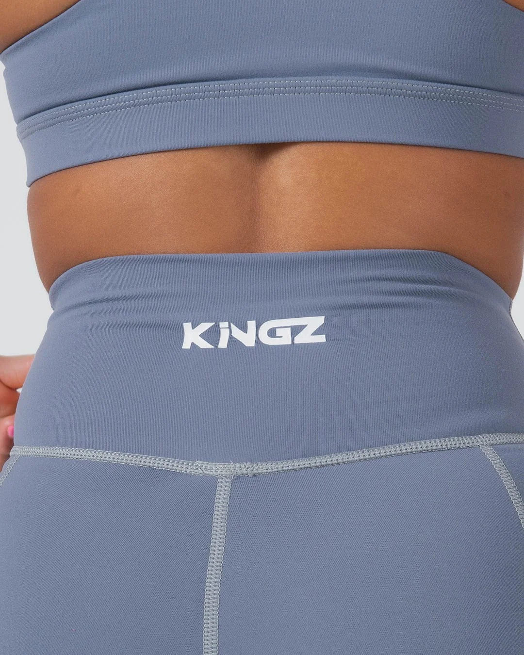 Kore Women's Training Shorts - Smoke Blue - Image 7