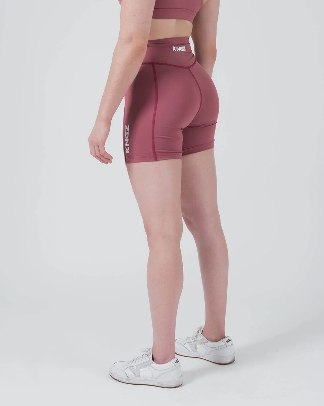 Kore Women's Training Shorts - Red - Image 3