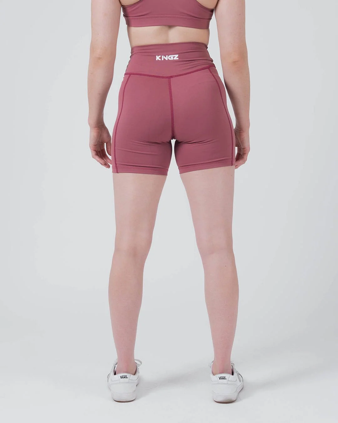 Kore Women's Training Shorts - Red - Image 4