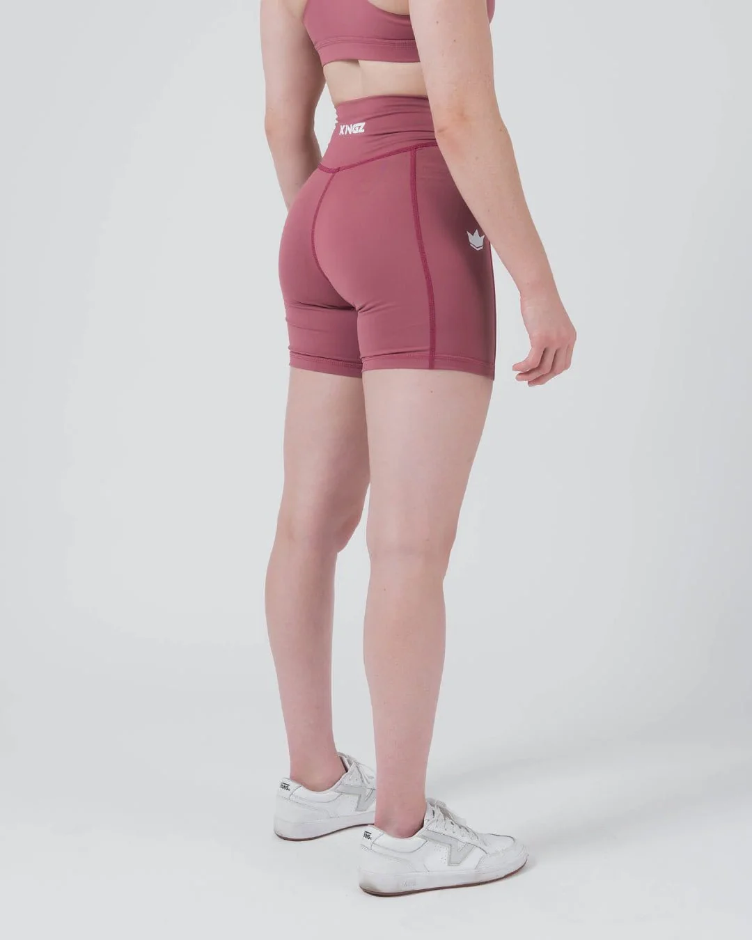 Kore Women's Training Shorts - Red - Image 5