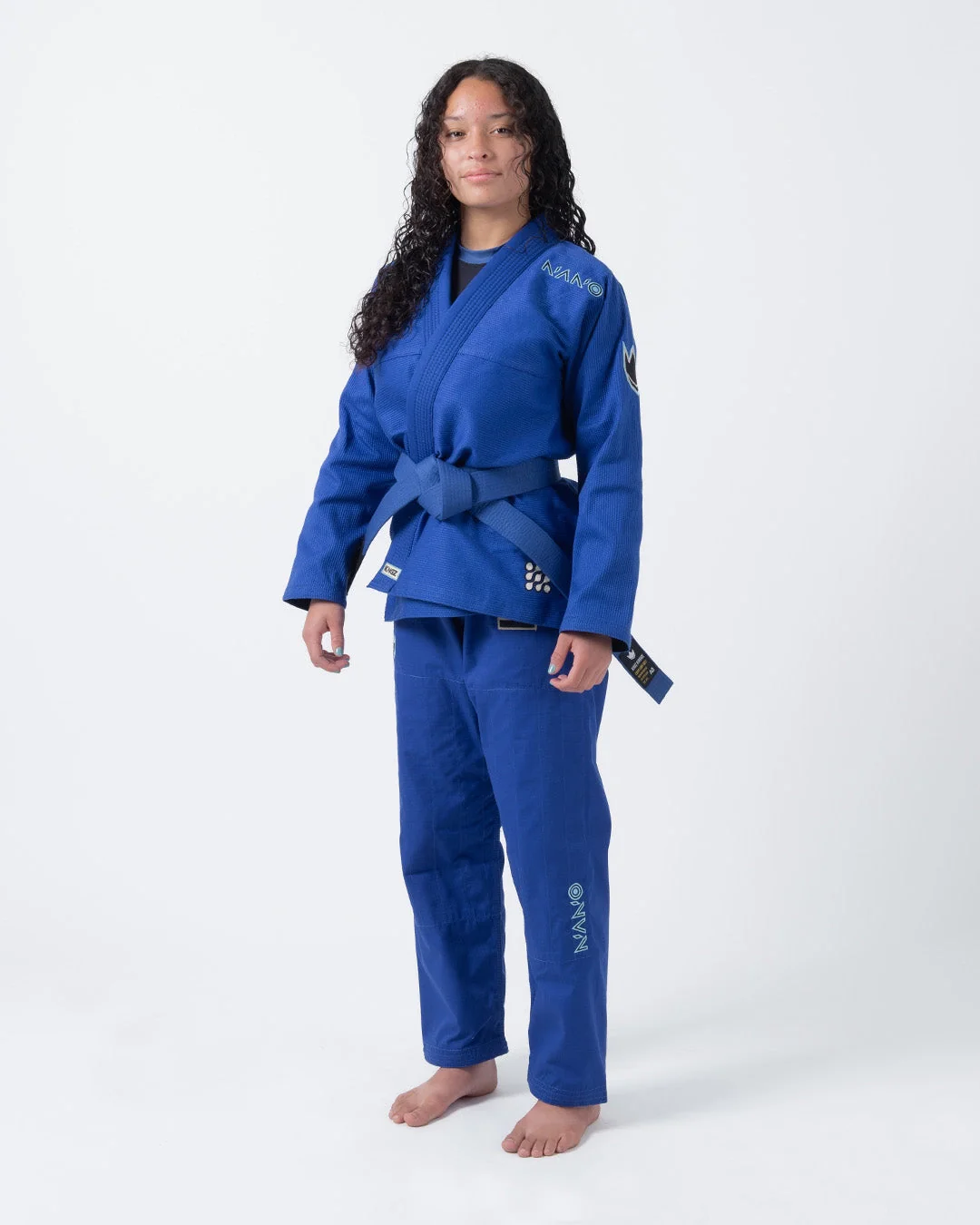Nano 3.0 Womens Jiu Jitsu Gi - Blue - Image 4