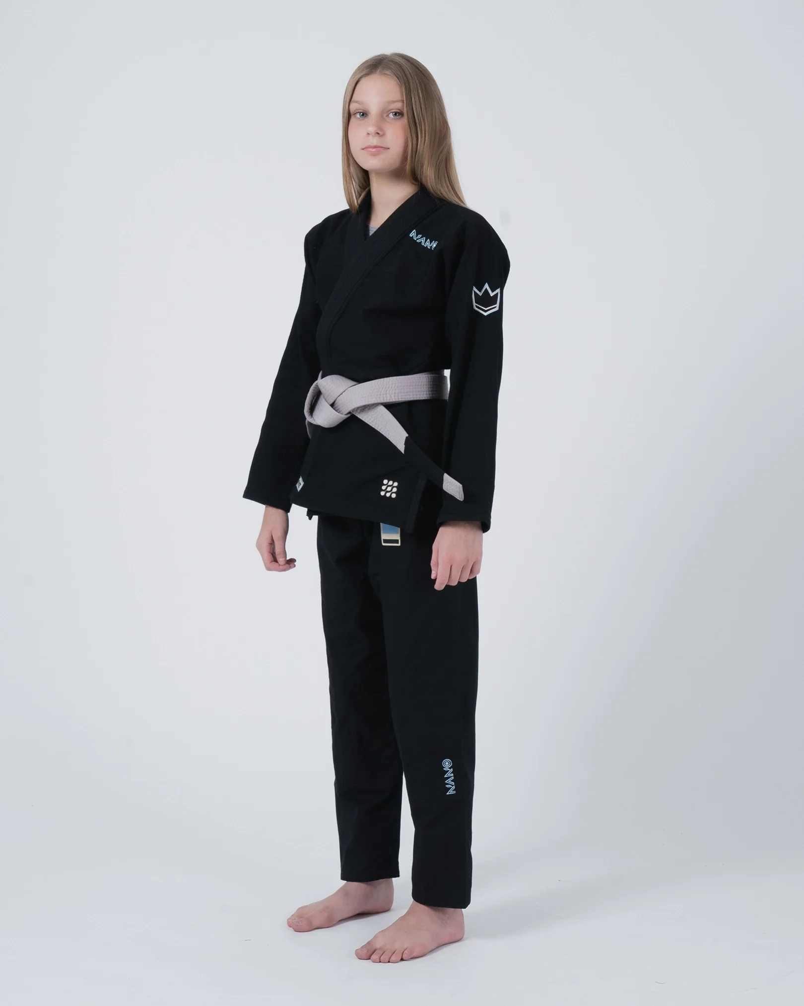 Nano 3.0 Youth Jiu Jitsu Gi - Black - Image 4