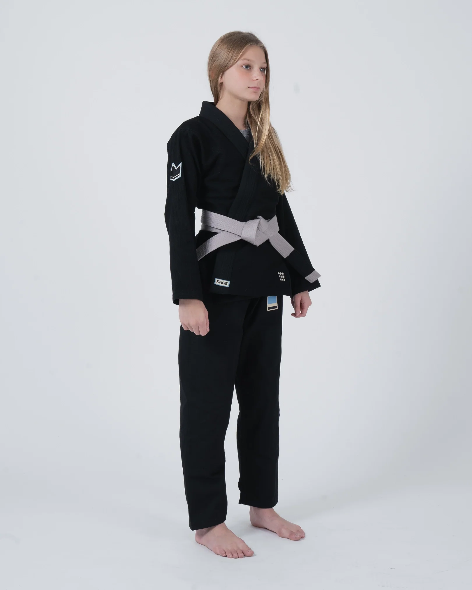 Nano 3.0 Youth Jiu Jitsu Gi - Black - Image 8