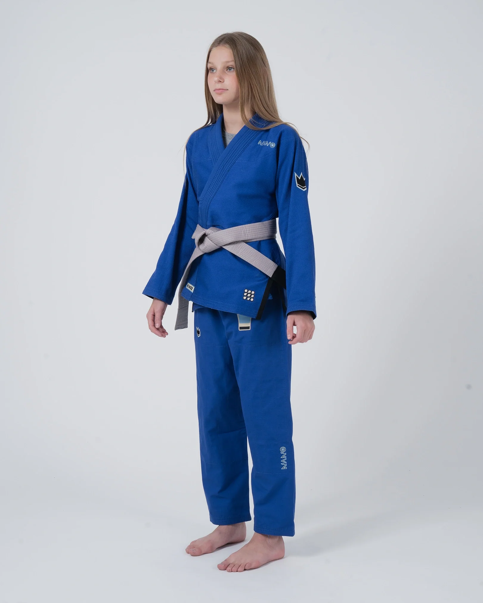 Nano 3.0 Youth Jiu Jitsu Gi - Blue - Image 4