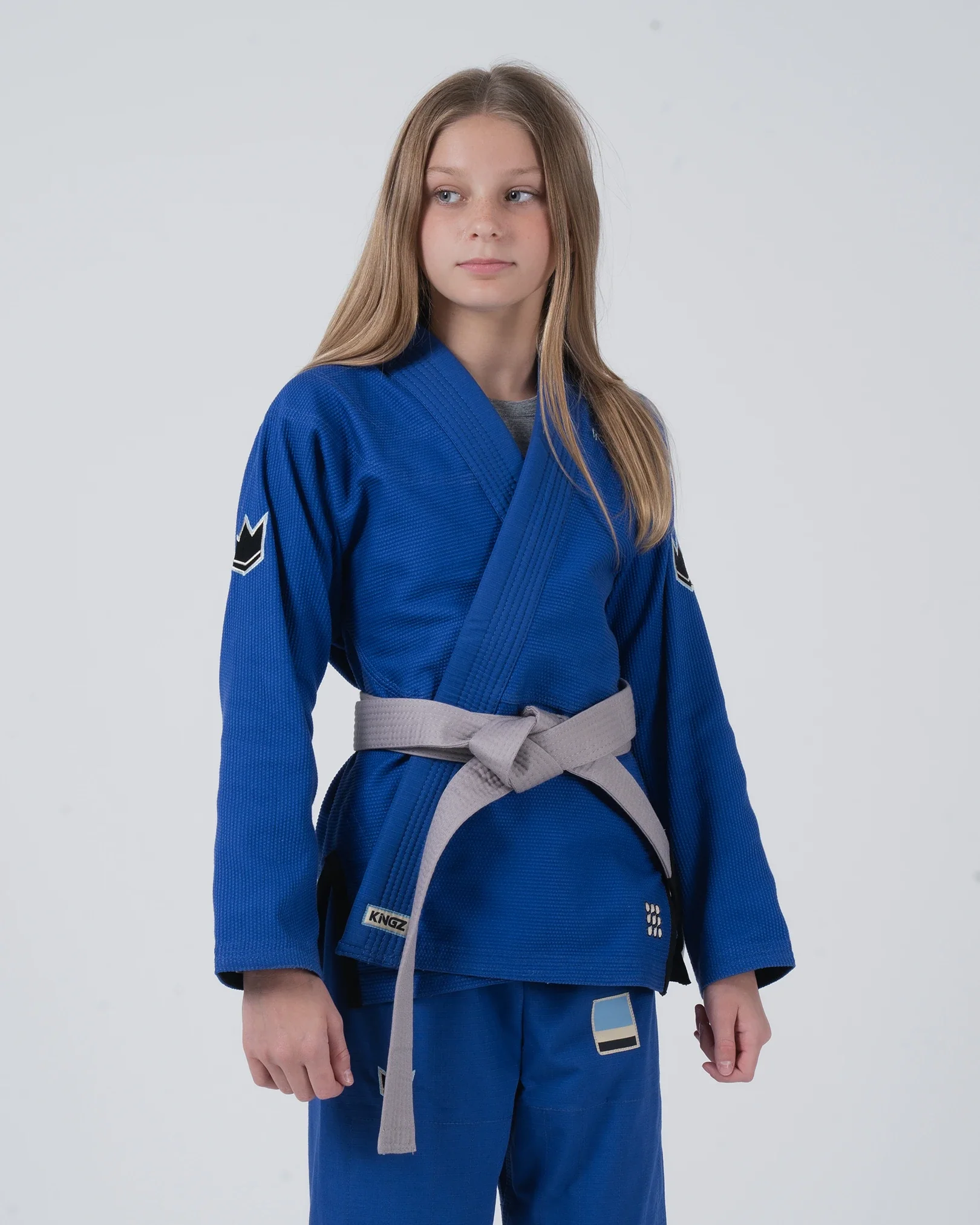 Nano 3.0 Youth Jiu Jitsu Gi - Blue - Image 9