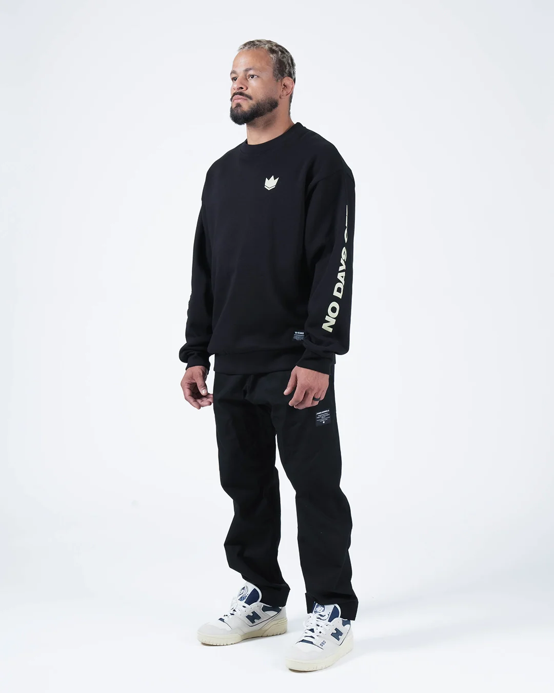 No Days Off Crewneck Sweater - Image 3