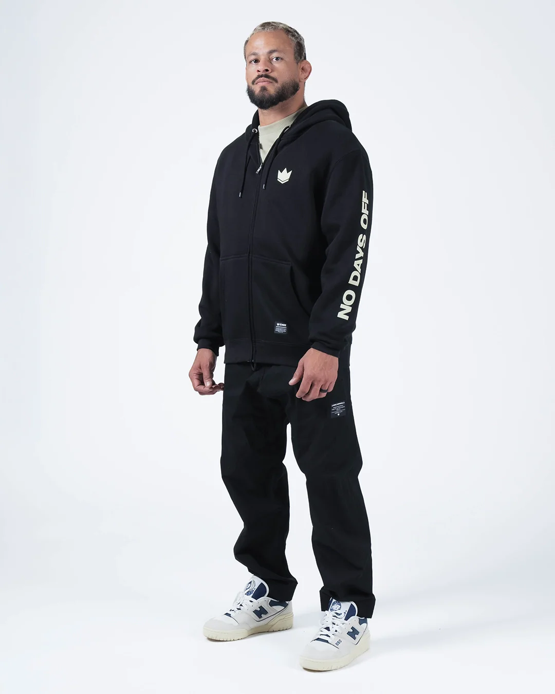 No Days Off Zip Up Hoodie - Image 3