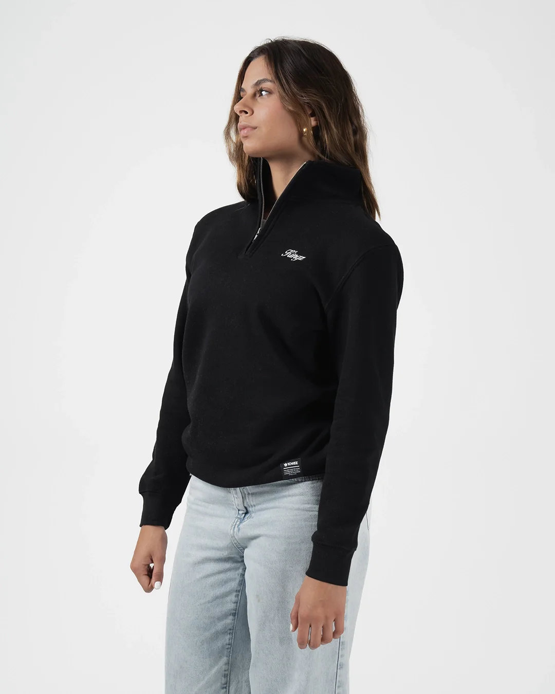 Script Quarter Zip Sweater - Image 2