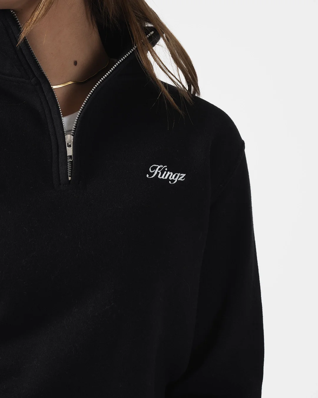 Script Quarter Zip Sweater - Image 4