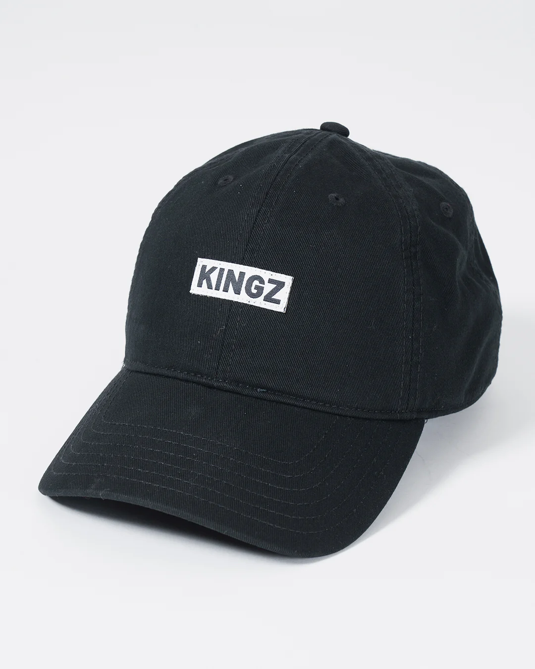 Slant Dad Hat - Black - Image 2