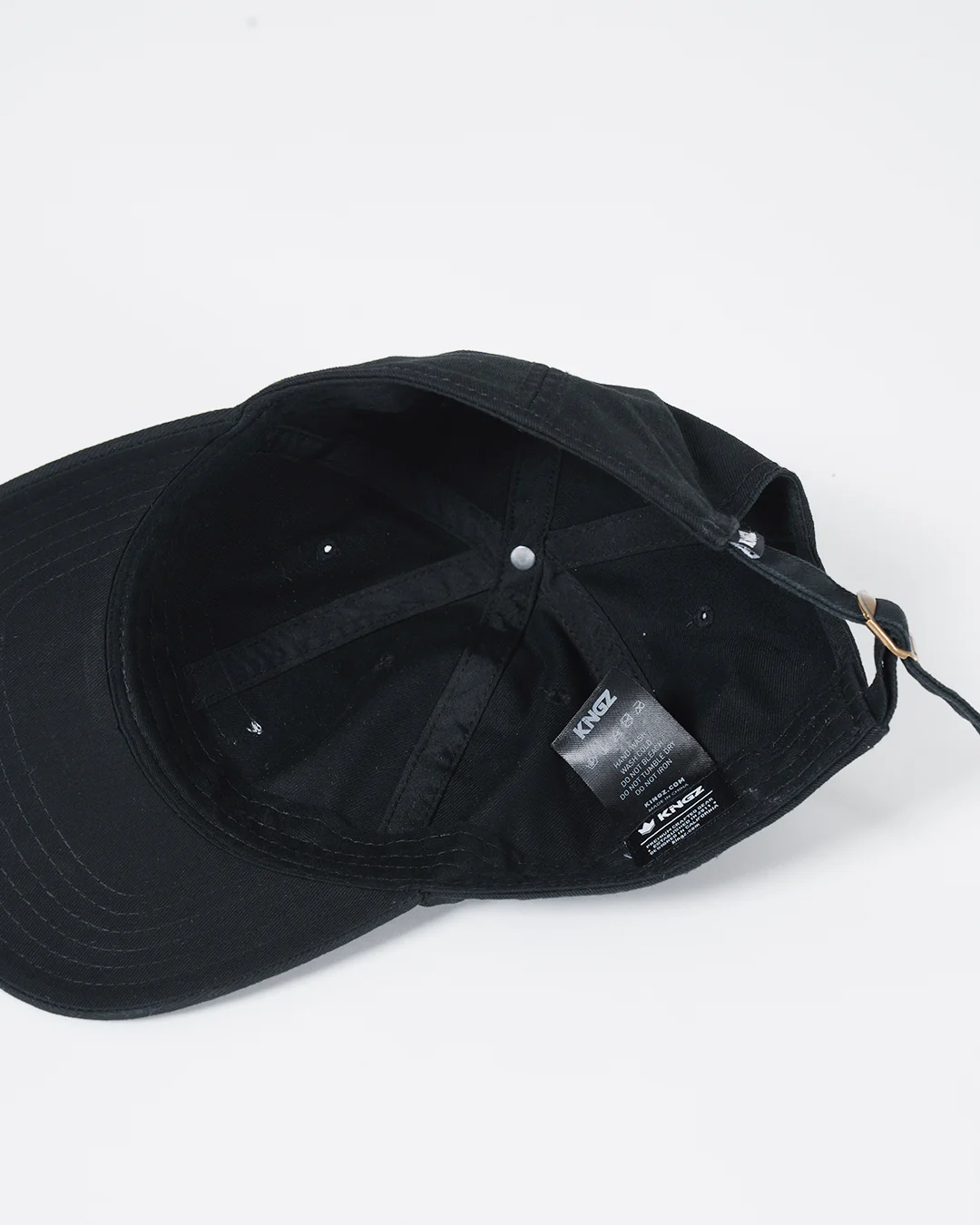 Slant Dad Hat - Black - Image 7