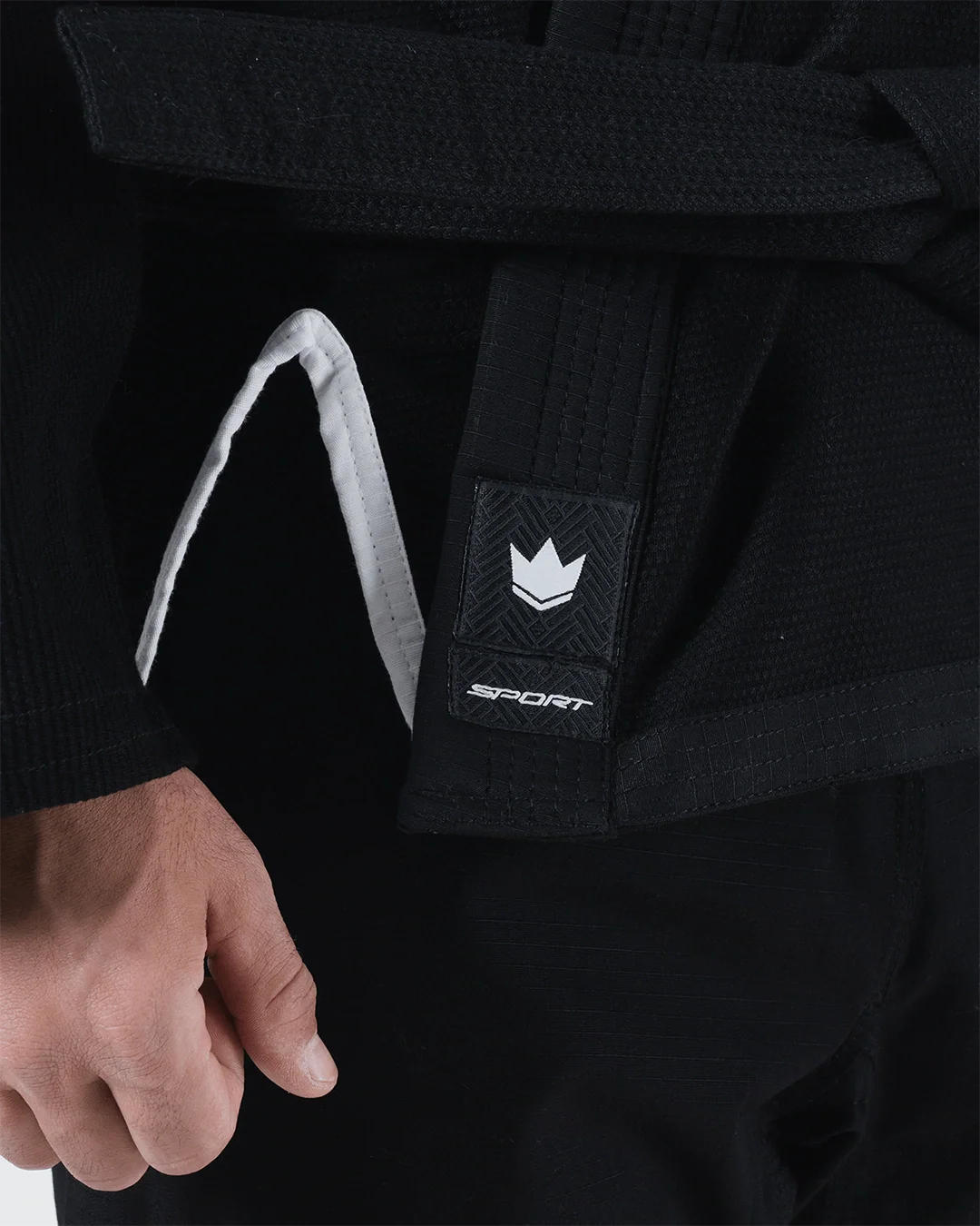 Sport Jiu Jitsu Gi - Black - Image 7