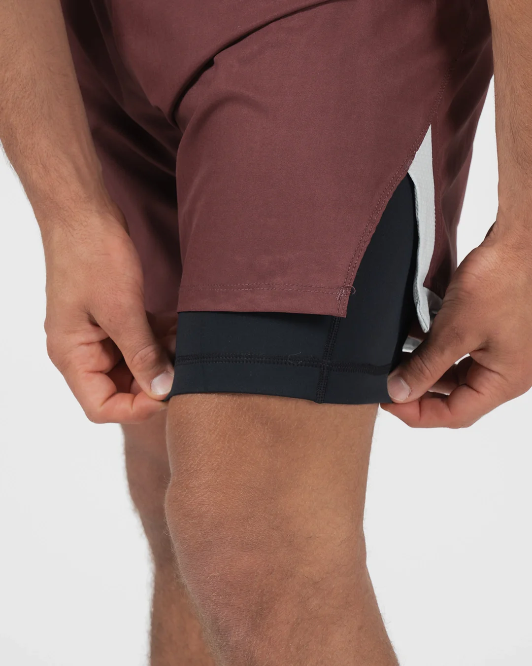 Trooper Shorts - Maroon - Image 10