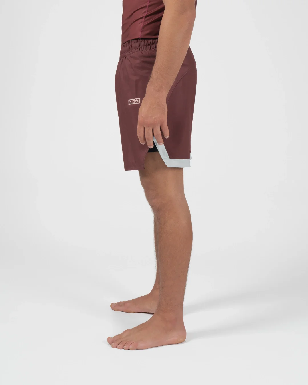 Trooper Shorts - Maroon - Image 3