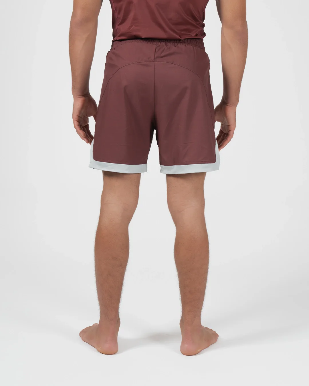 Trooper Shorts - Maroon - Image 5