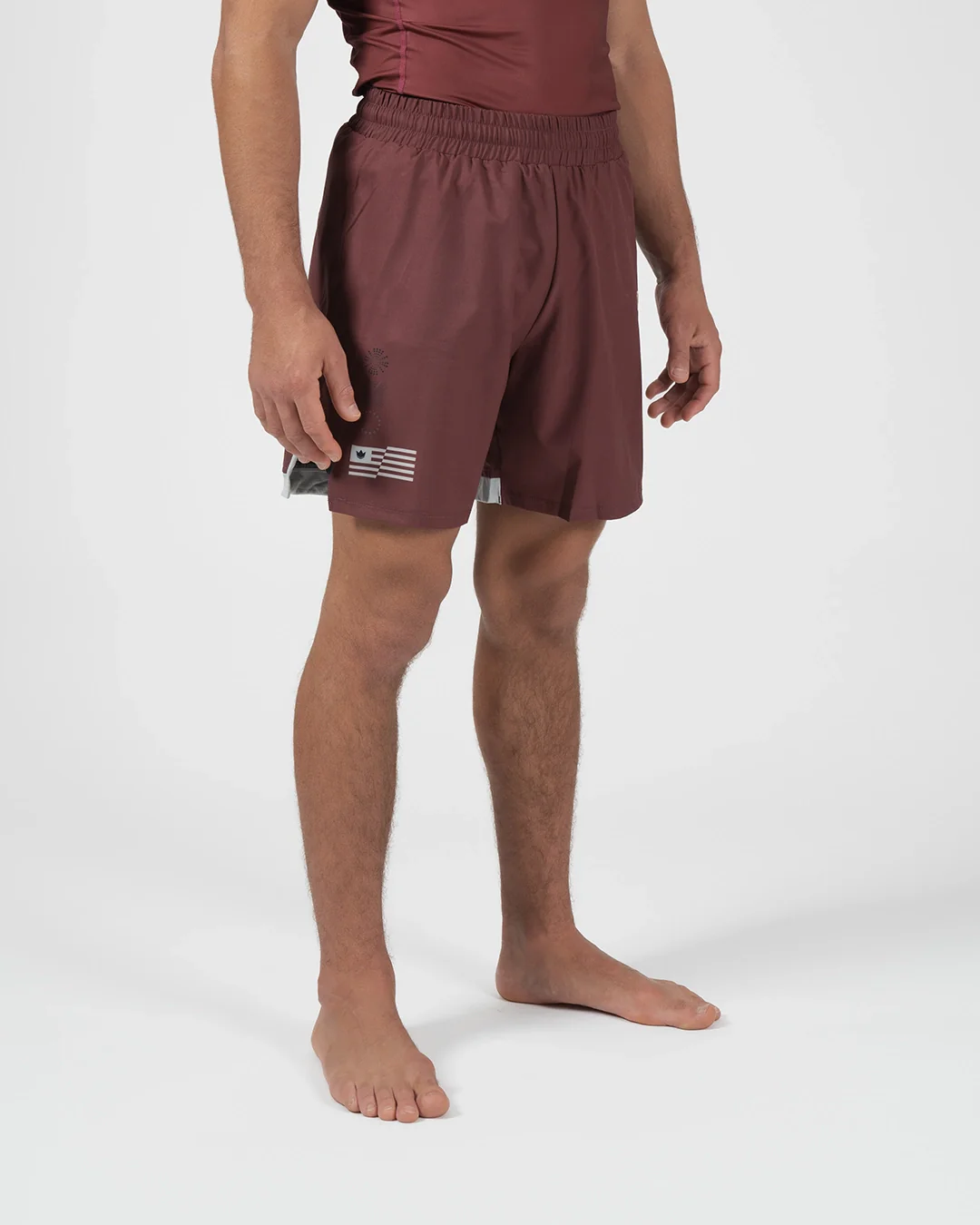 Trooper Shorts - Maroon - Image 7