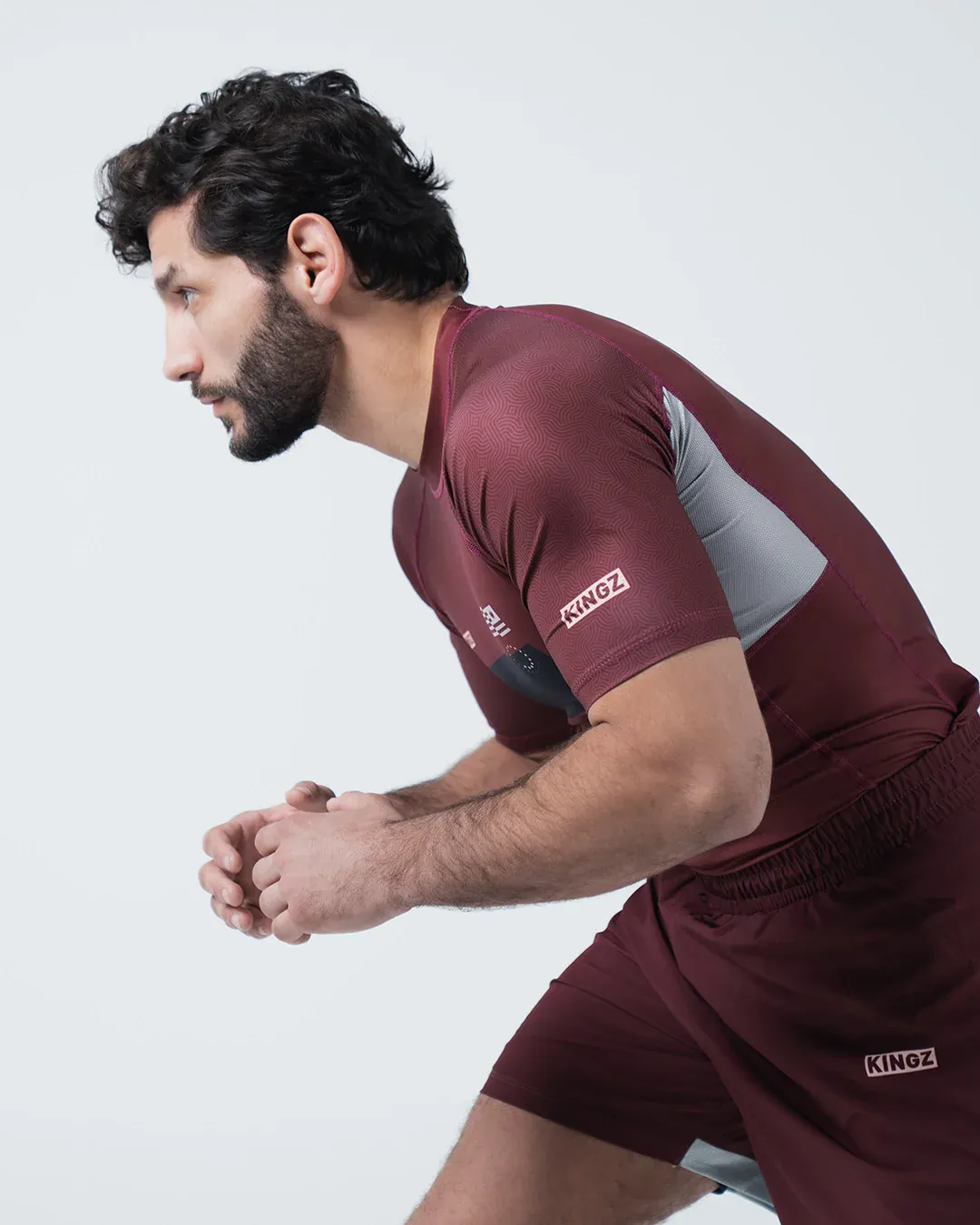 Trooper Rashguard - Maroon - Image 12