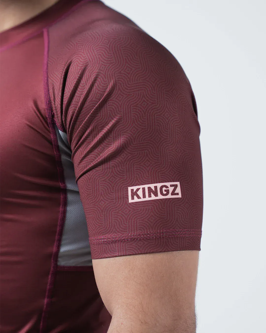 Trooper Rashguard - Maroon - Image 13