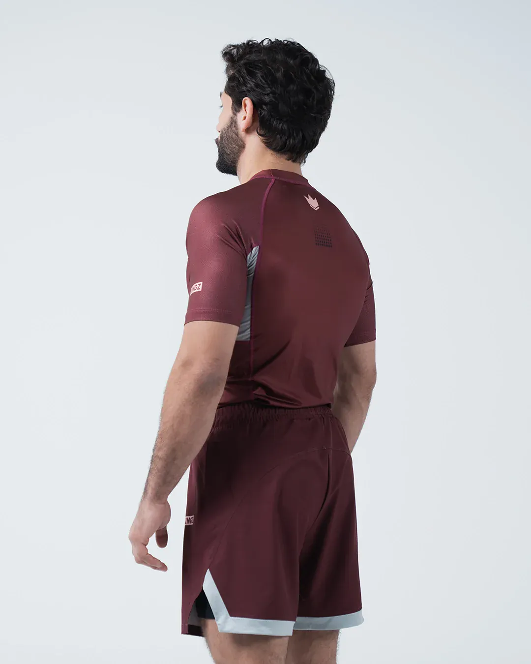 Trooper Rashguard - Maroon - Image 3
