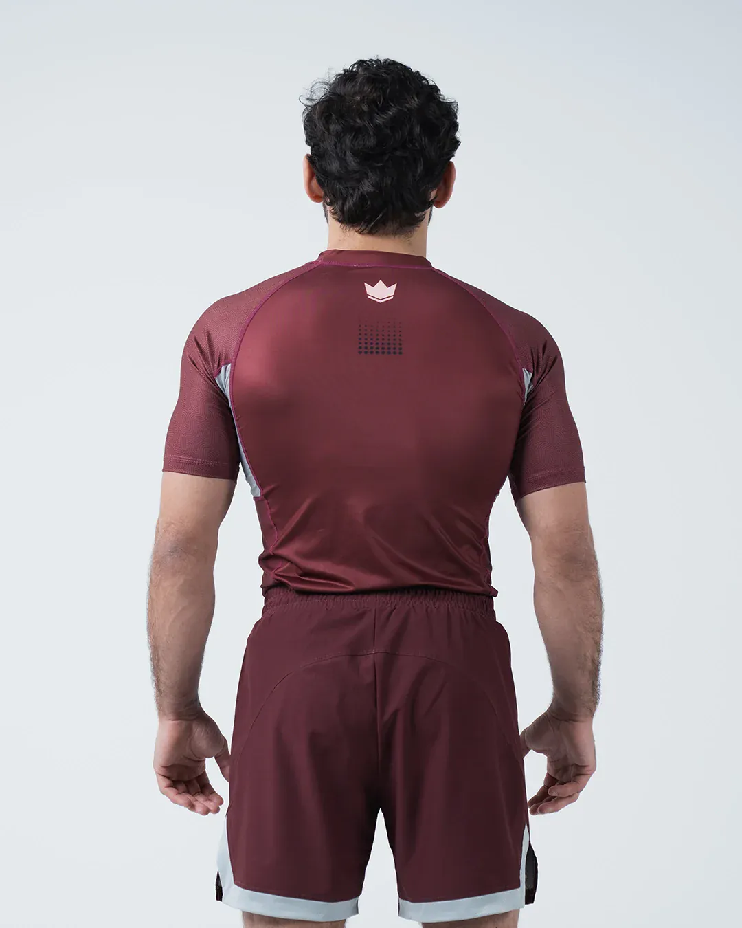 Trooper Rashguard - Maroon - Image 4