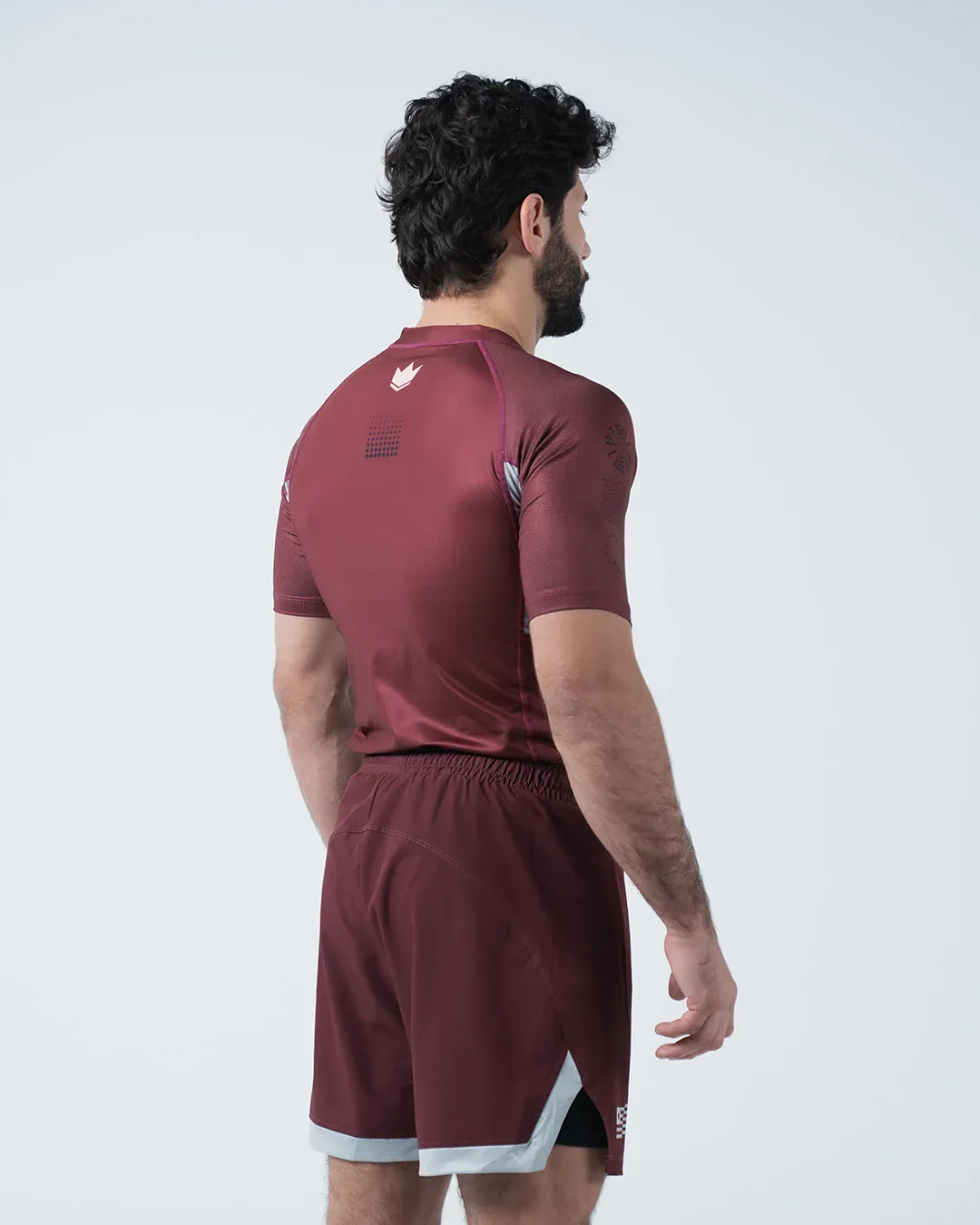 Trooper Rashguard - Maroon - Image 5