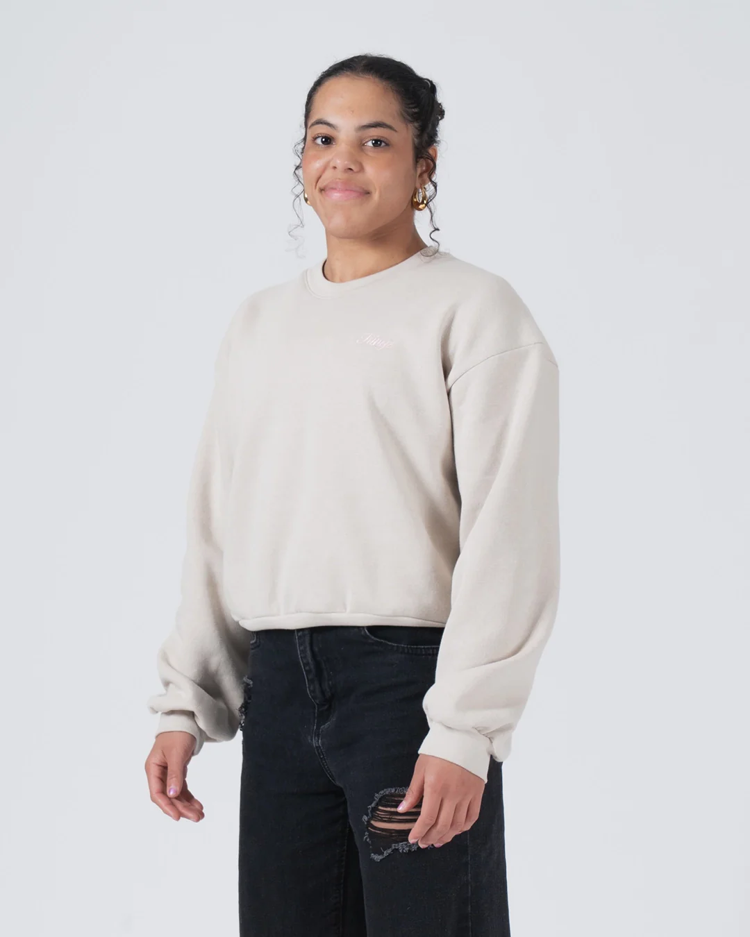 Script Women's Crewneck Sweatshirt - Image 2