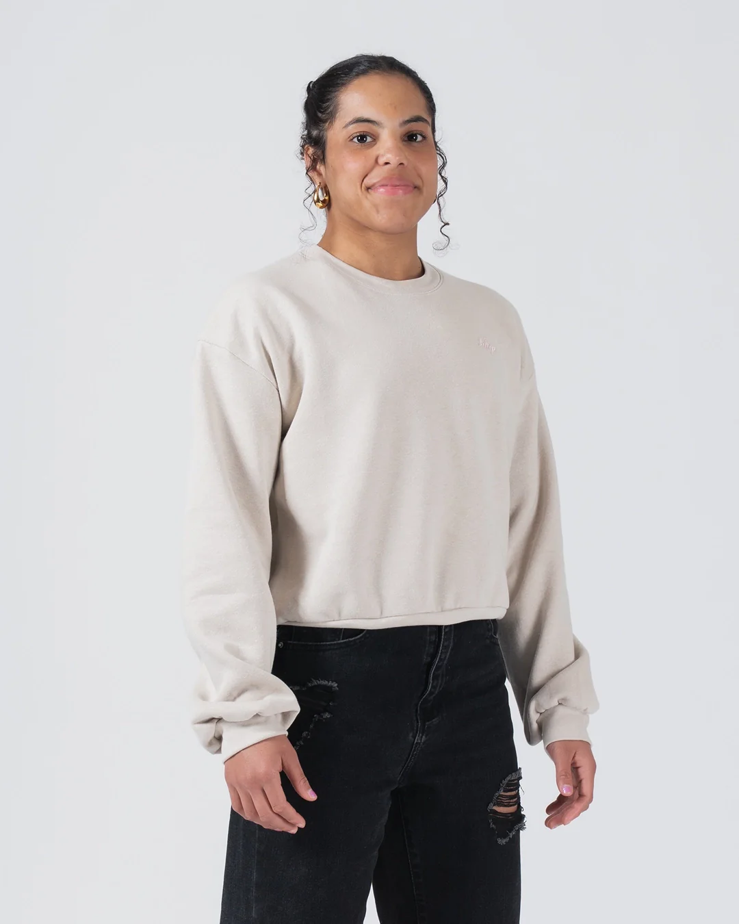 Script Women's Crewneck Sweatshirt - Image 6